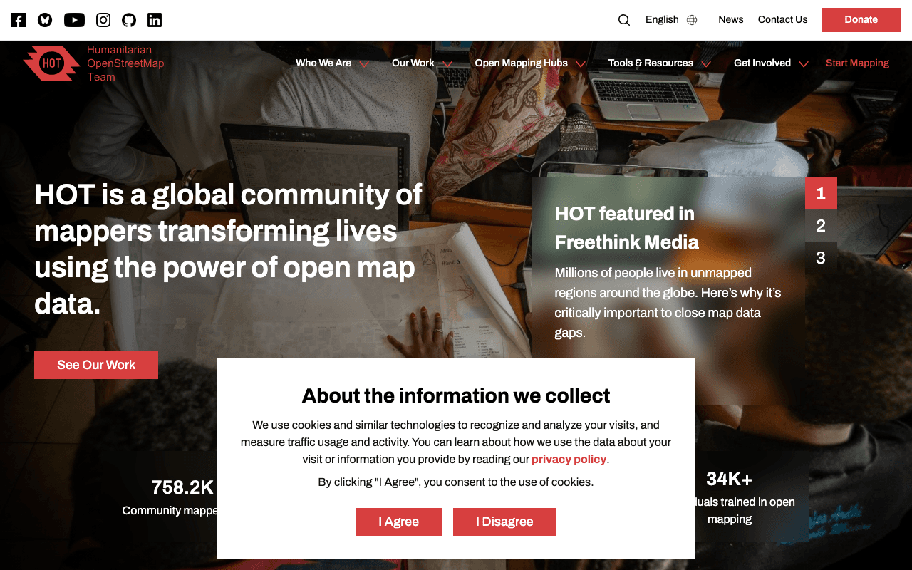 Humanitarian OpenStreetMap Team preview
